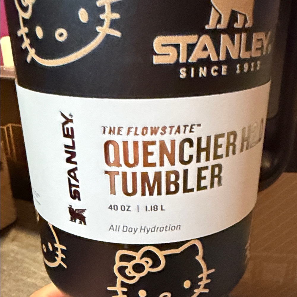 Stanley Black Hello Kitty Quencher Tumbler - Picture 7 of 7